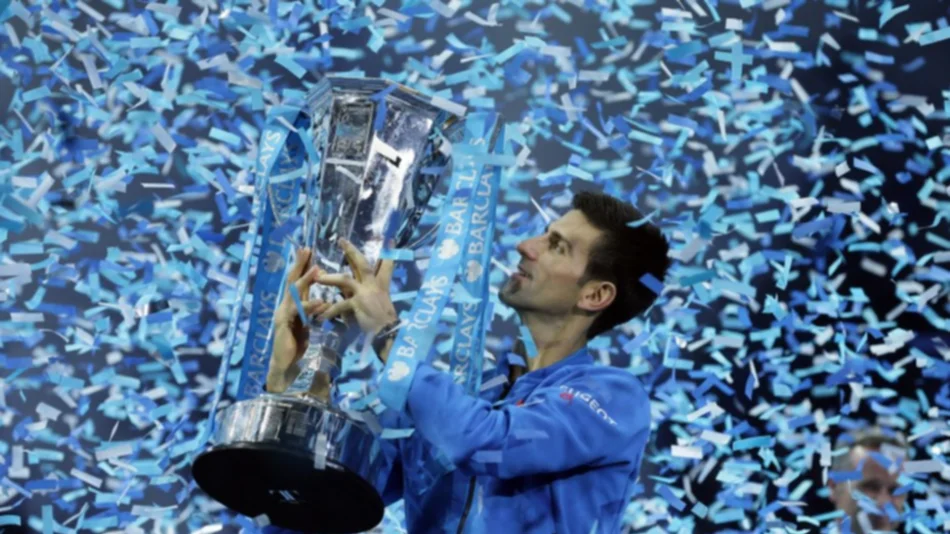 Novak Djokovic, el gran Maestro de la temporada ATP