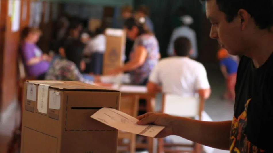 Apenas el 1,2% votó en blanco en el balotaje