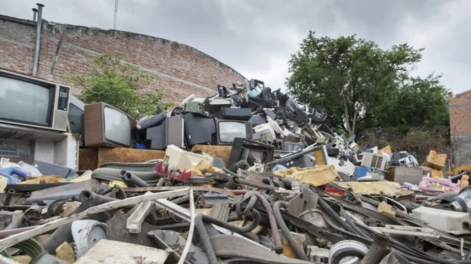 Basura electrónica, sin lugar en la ciudad