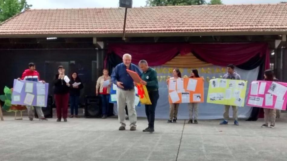 La Técnica Pacto de los Cerrillos homenajeó al periodista Luis Borelli