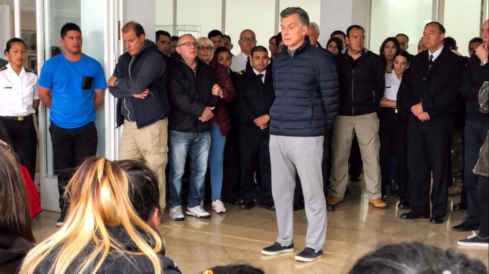 Macri se reunió con los familiares del ARA San Juan