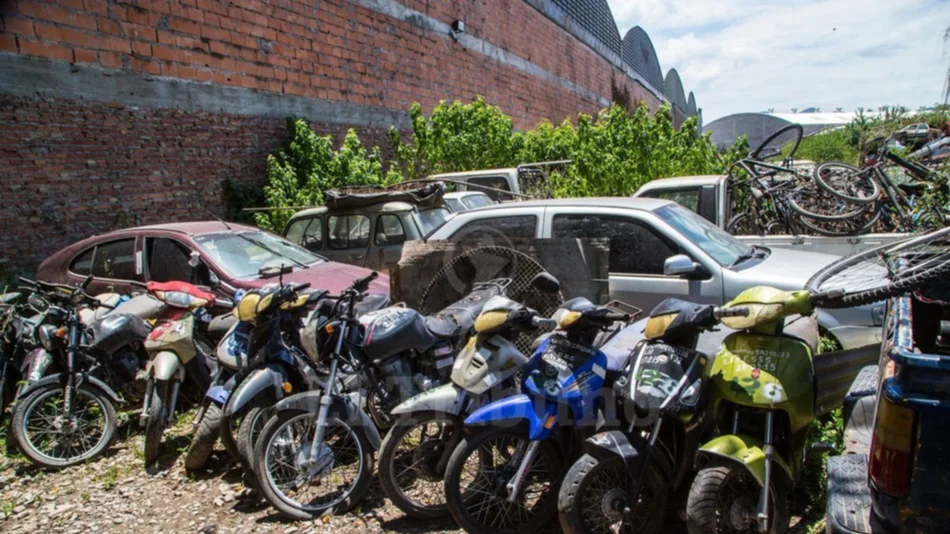Desde hoy: rematarán autos, motos y chatarra