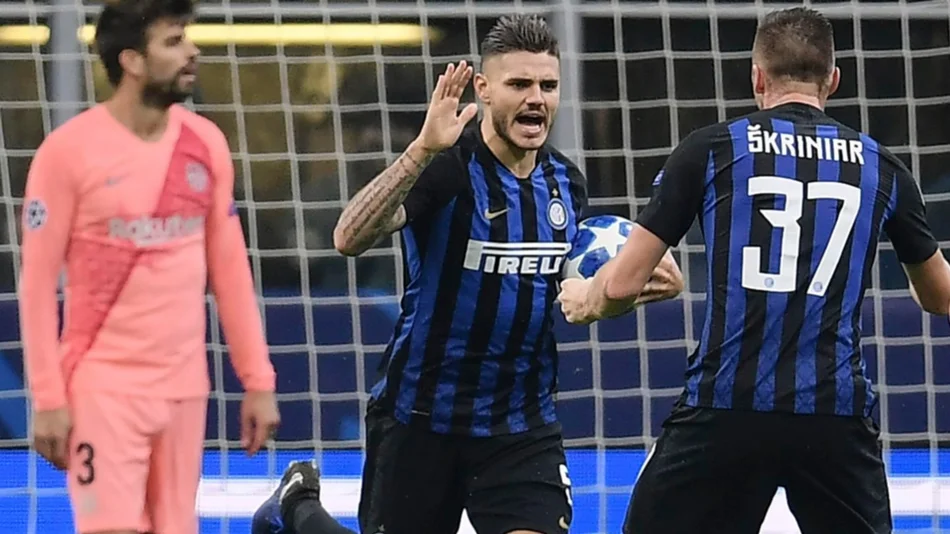 Icardi le arruinó el festejo a Barcelona, que se guardó a Messi