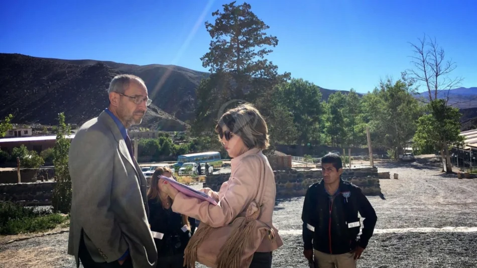 Excura Lamas: realizaron una inspección ocular en El Alfarcito