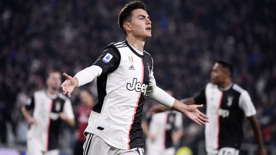 Con un tanto de Dybala, Juventus venció a Milan y sigue líder