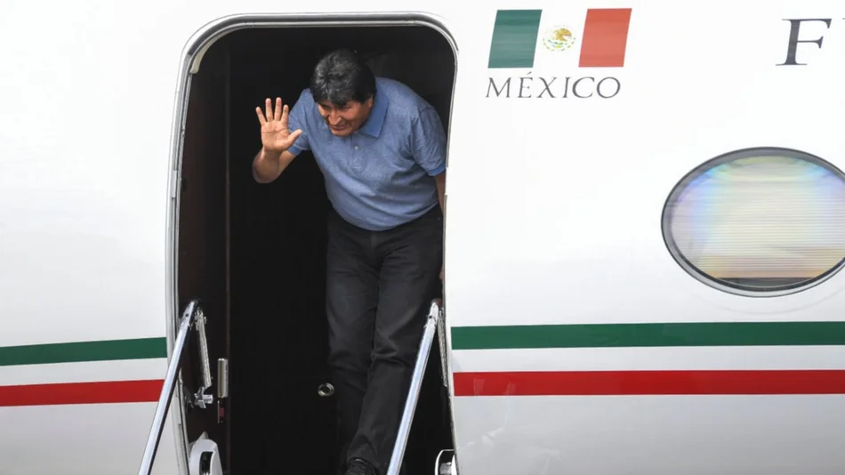 Evo Morales en México: "Mientras tenga vida, seguiremos en política, seguiremos en la lucha"