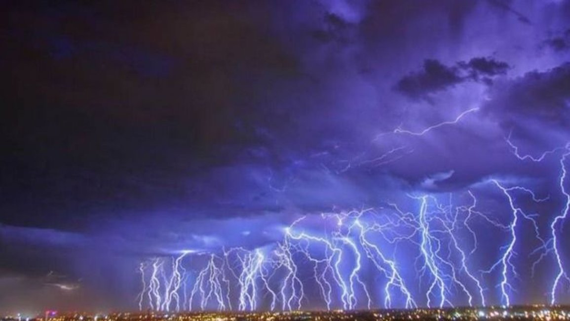 Mendoza fue azotada por la tormenta más eléctrica del mundo