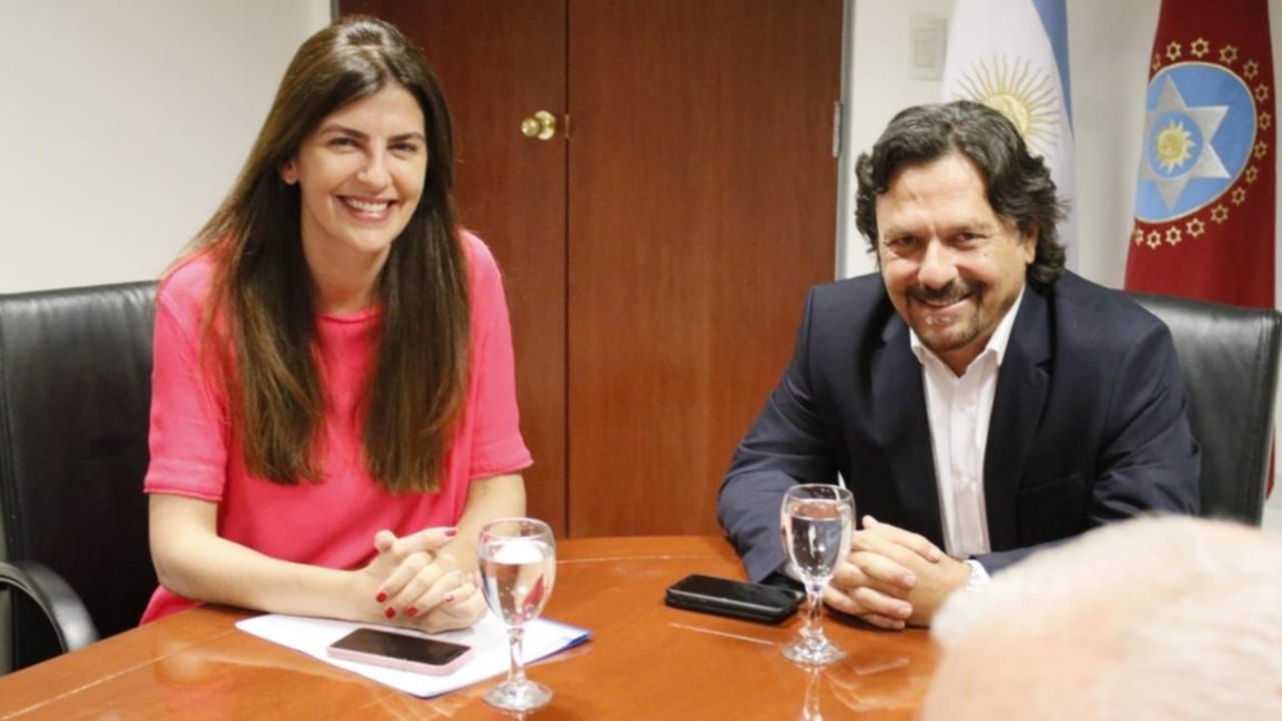 Bettina Romero se reunió con Gustavo Sáenz para dar inicio a la transición municipal