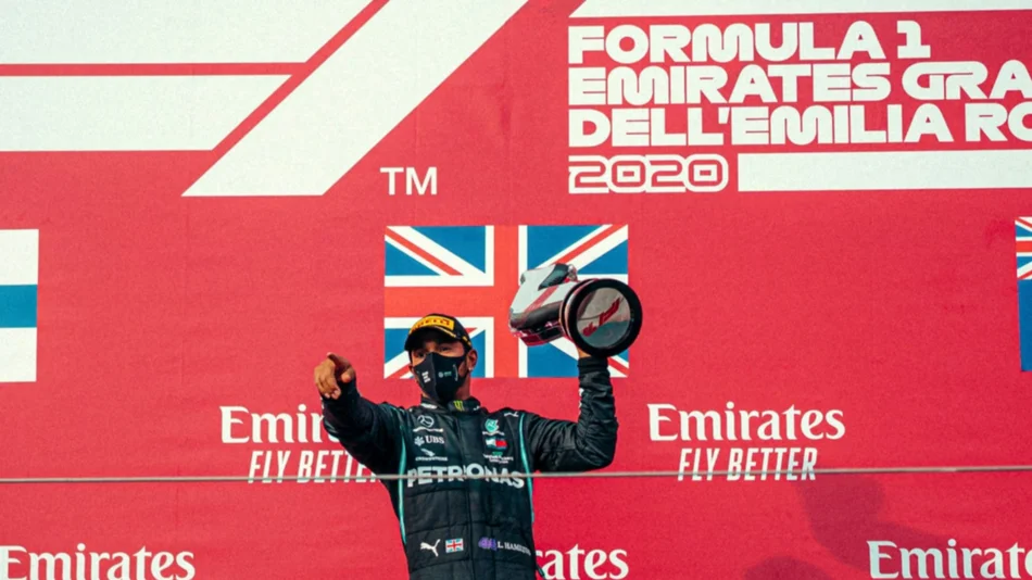 Hamilton no para de ganar, llegó a 93 triunfos, pero puso en duda su continuidad