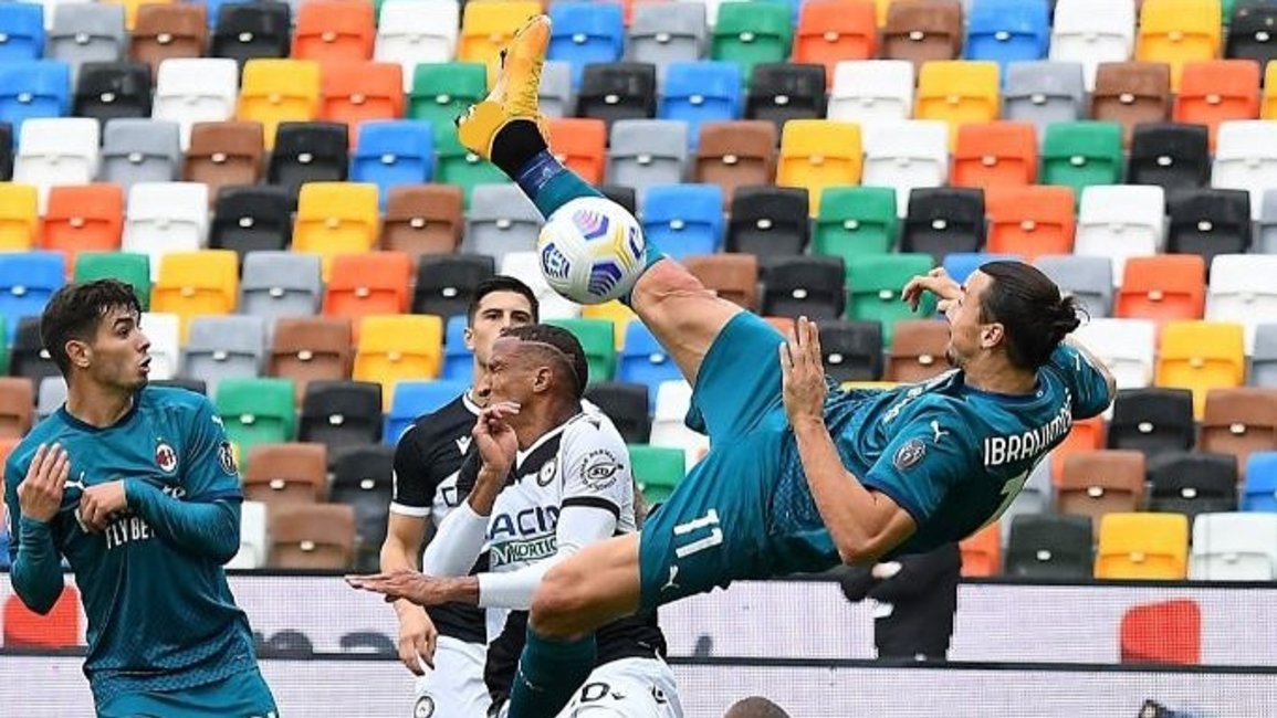 VIDEO Mirá el golazo de Ibrahimovic que le dio el triunfo a Milan