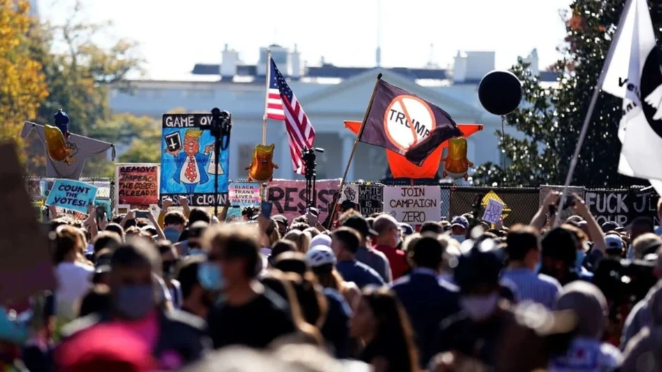 “Hay un clima festivo en DC. La gente se siente aliviada, porque cree que habrá un cambio en el país”