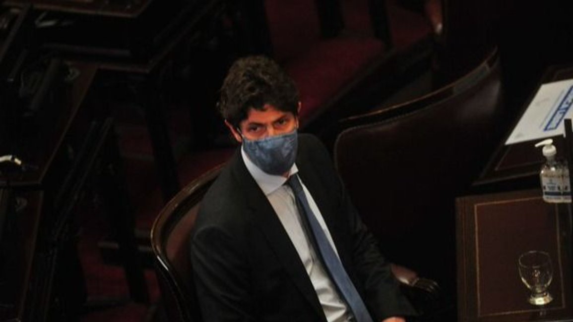 Lousteau protagonizó un "blooper" durante la reunión del Senado
