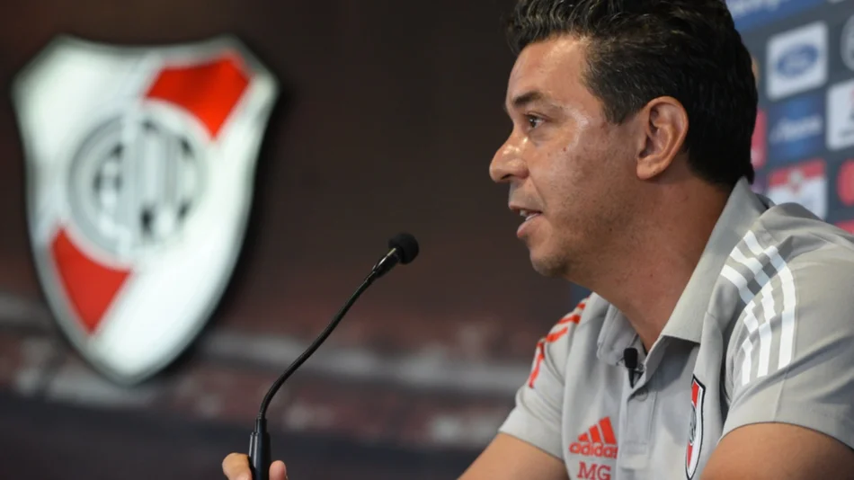 Gallardo cuestionó al fútbol argentino por su “decadencia total”