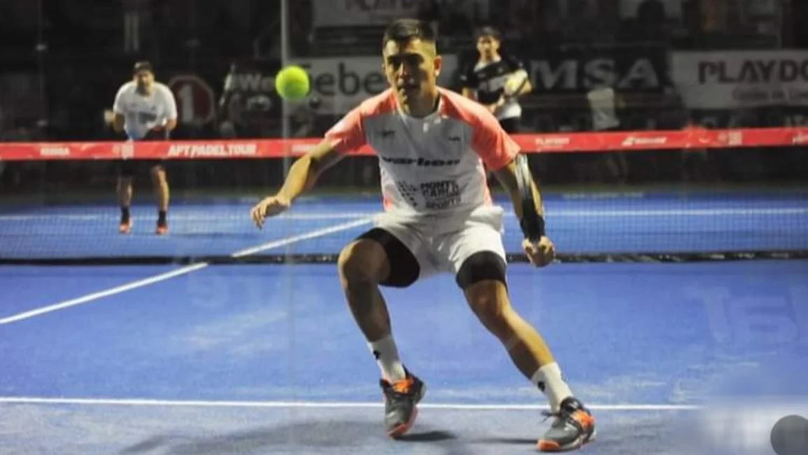 Un salteño en la cima del padel 