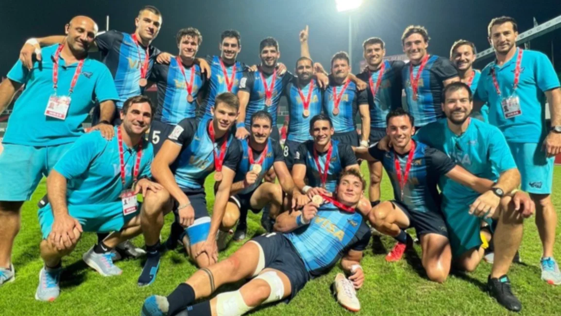 Elizalde es medalla de bronce con Los Pumas 7s en Dubai