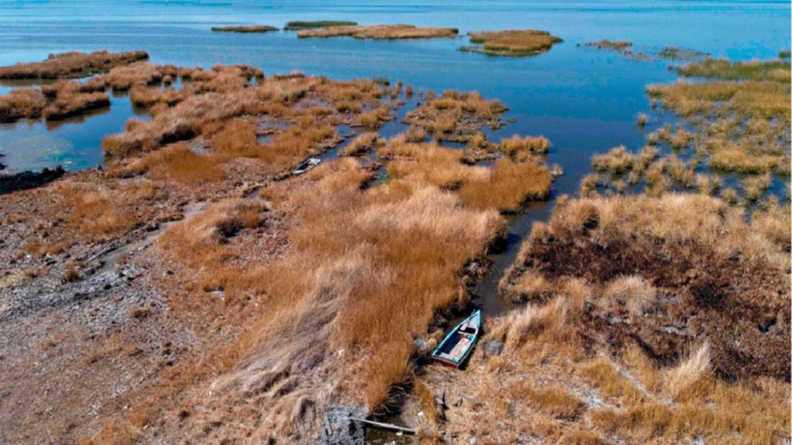 Lago Titicaca pierde 10 centímetros de nivel de agua cada mes