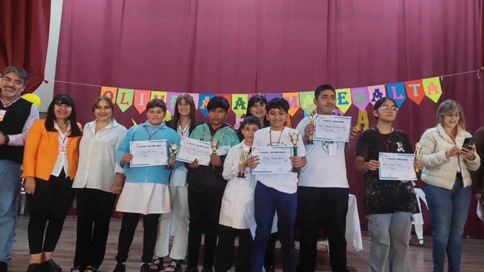 “MateSalta”: las Olimpiadas de Matemáticas, llena de ganadores