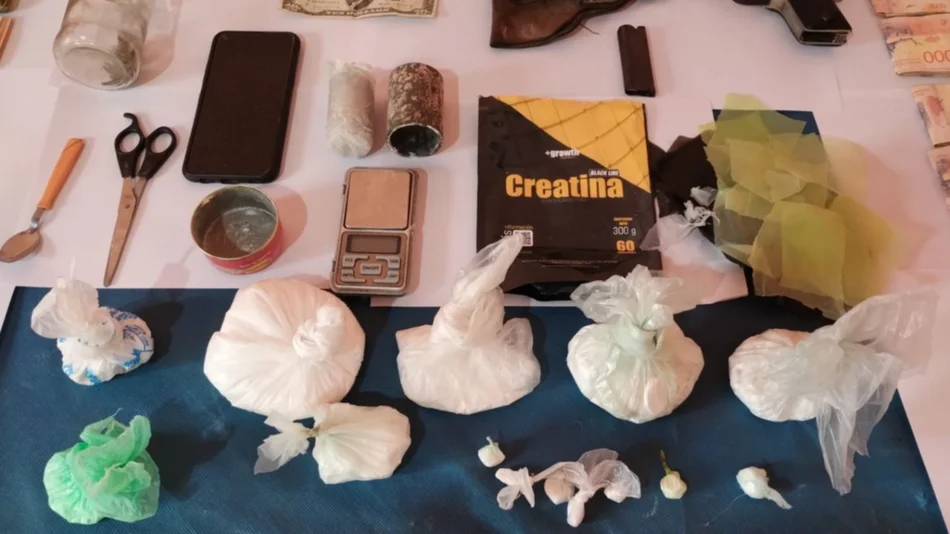 Metán: decomisaron más 4.500 dosis de cocaína en barrio Güemes