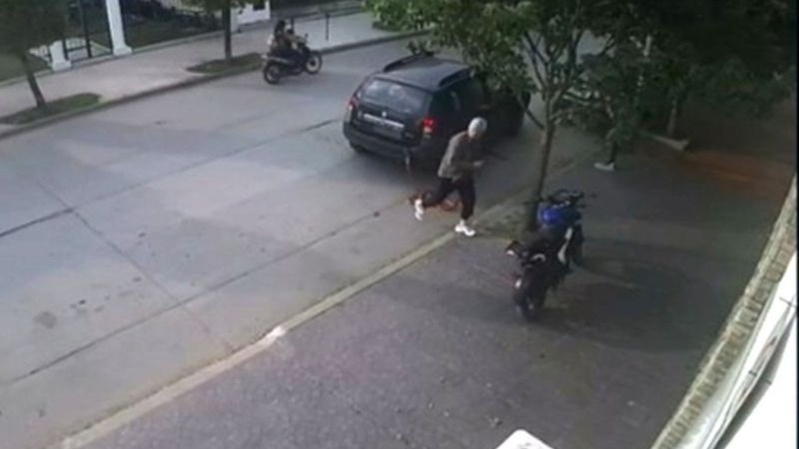 Robo de motos: se la llevan remolcando “como si fuera suya”