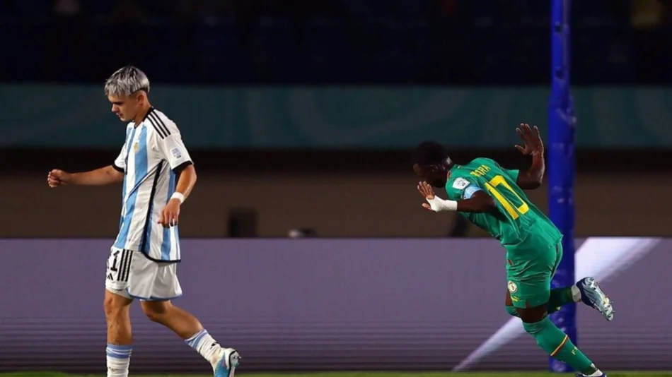 Mundial Sub-17: la Selección Argentina cayó ante Senegal por 2 a 1 