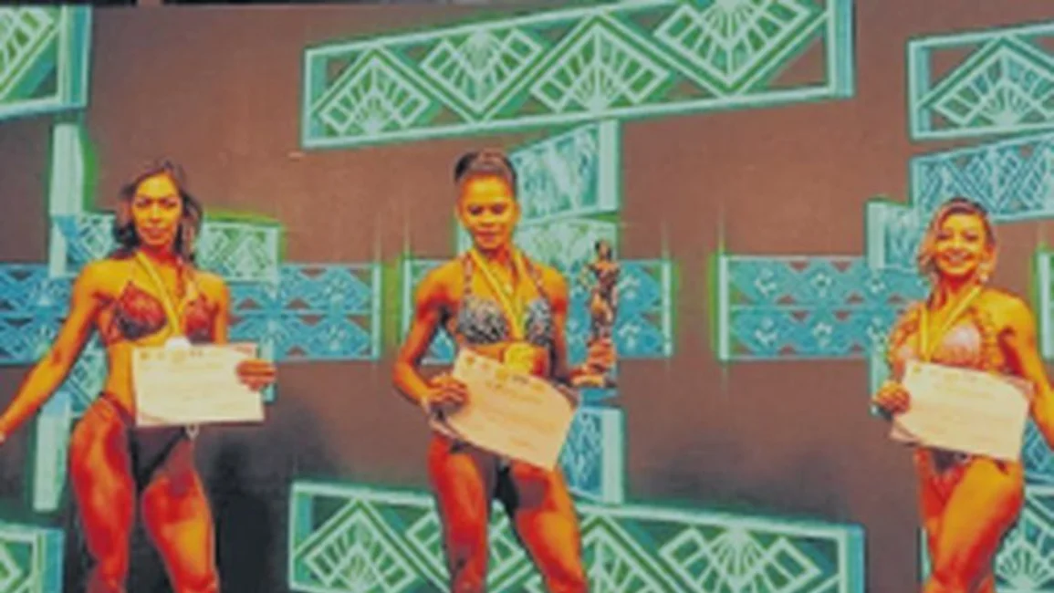 La pociteña Gabriela Castro, campeona de fitness en Bolivia