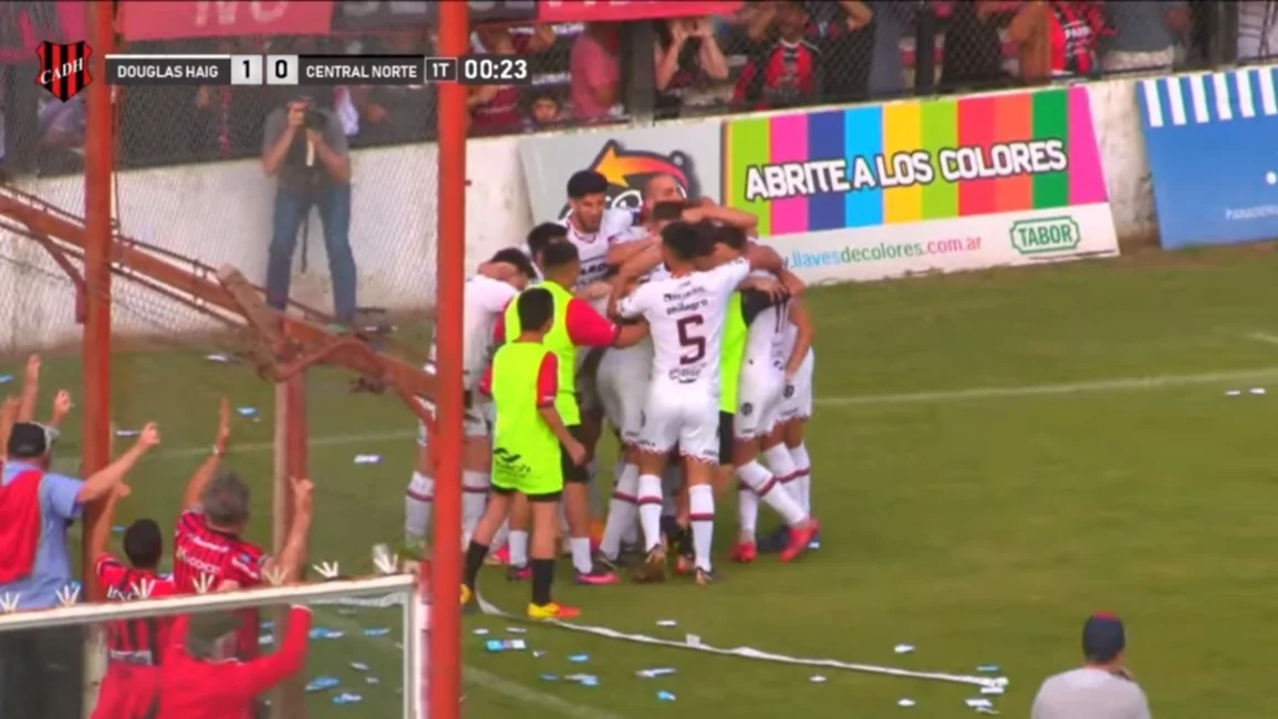 FEDERAL A. La ilusión de Central Norte se desvaneció tras ser goleado por Douglas Haig