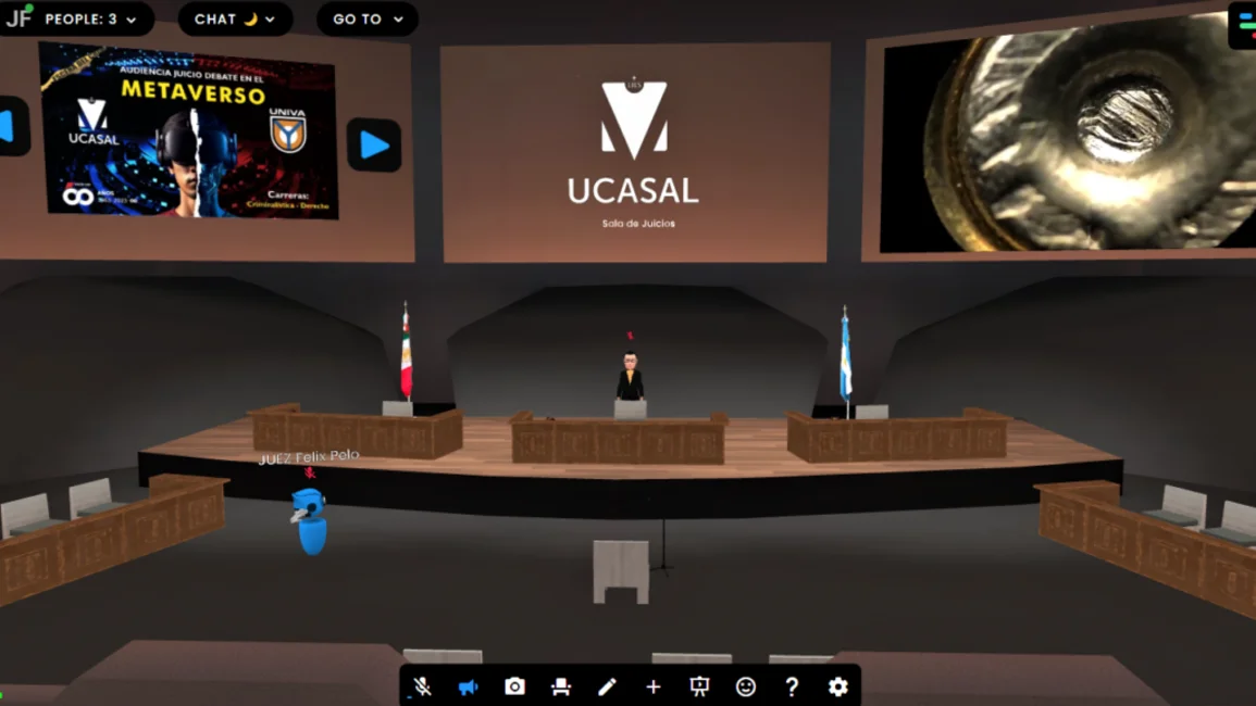 UCASAL es la primera Universidad de Latinoamérica en realizar un juicio simulado en el Metaverso 