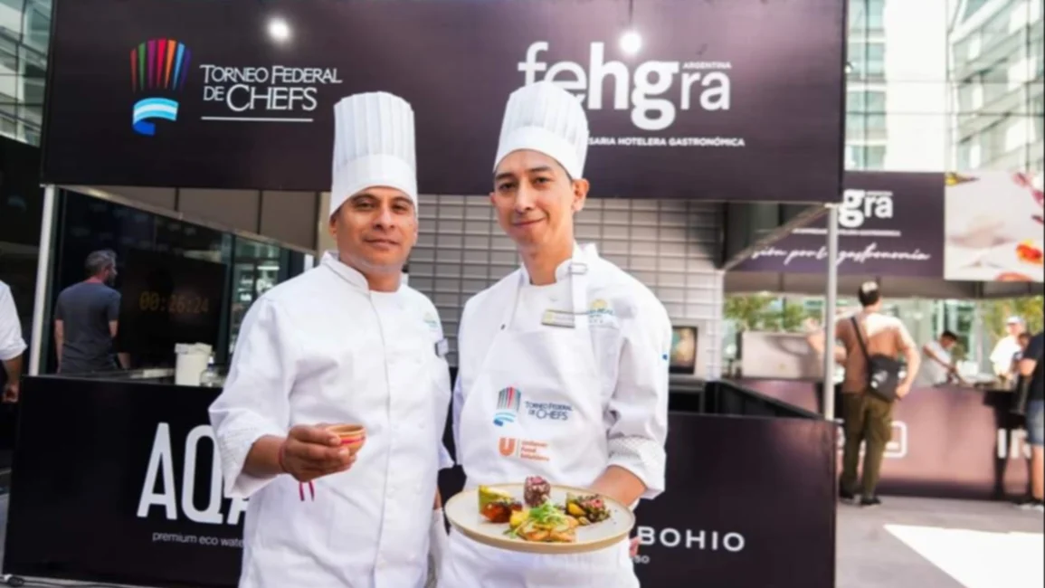 Un salteño deslumbró en el Torneo Nacional de Chef 2023