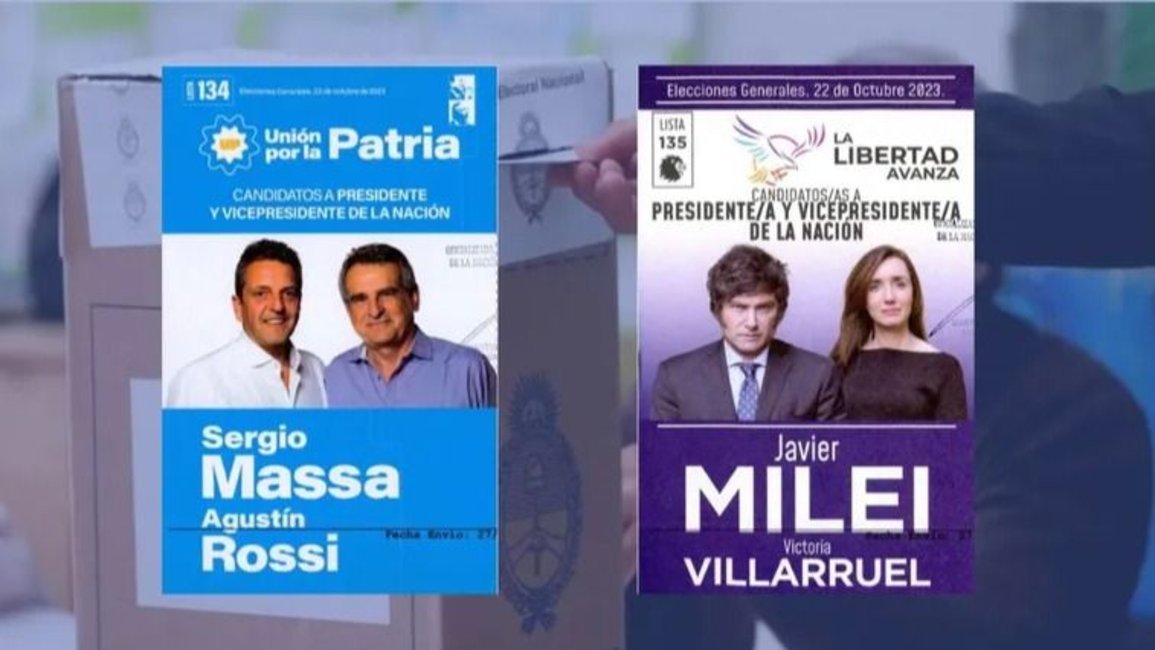 En Salta ya se presentaron las boletas para el balotaje entre Massa y Milei
