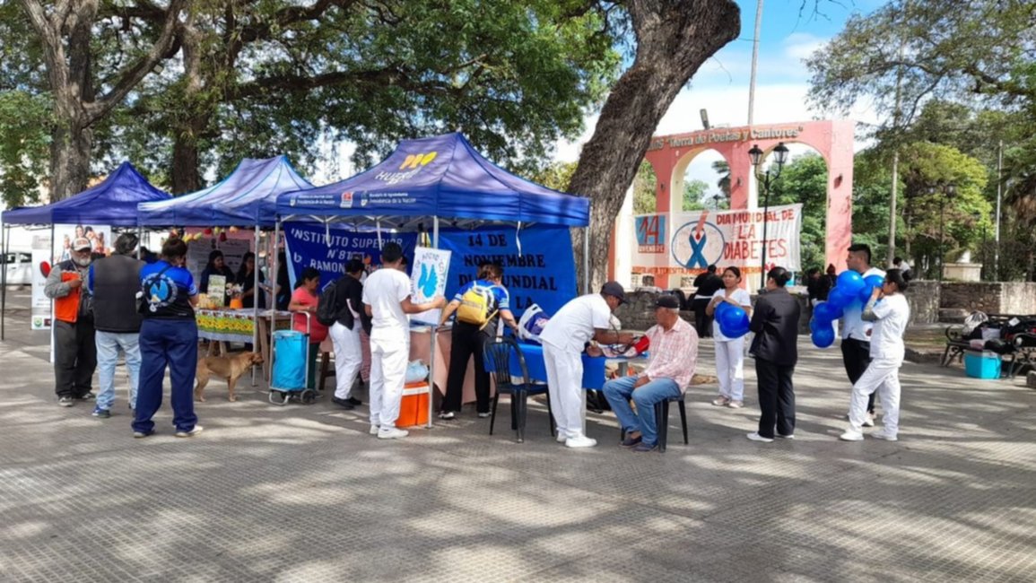 Actividades en Cerrillos por el Día Mundial de la Diabetes