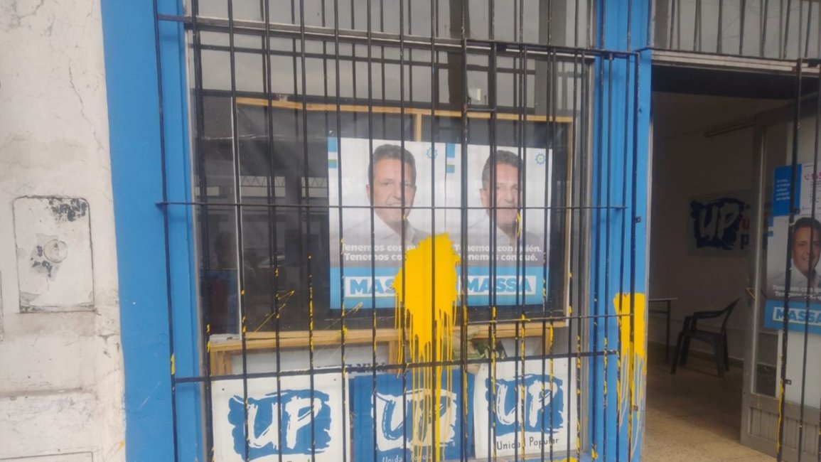 Balotaje. La sede de Unión Popular también fue vandalizada: "Es gravísimo" 