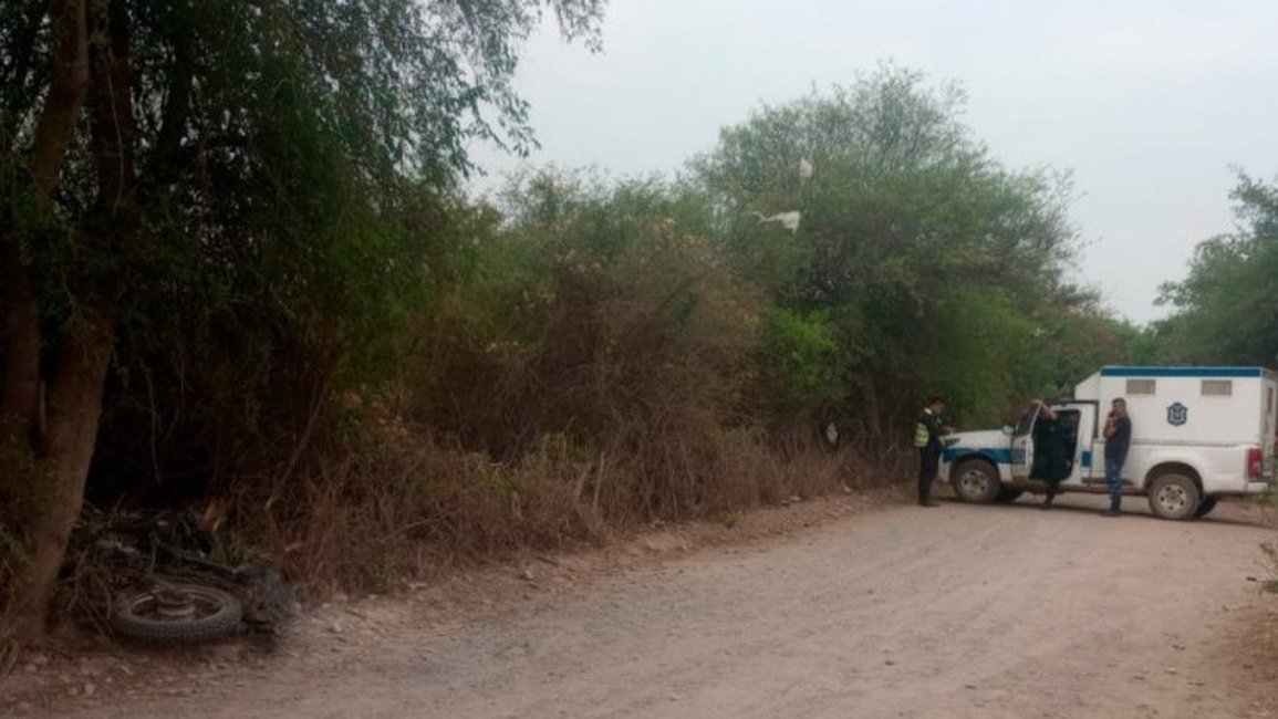 Motociclista murió en J. V. González