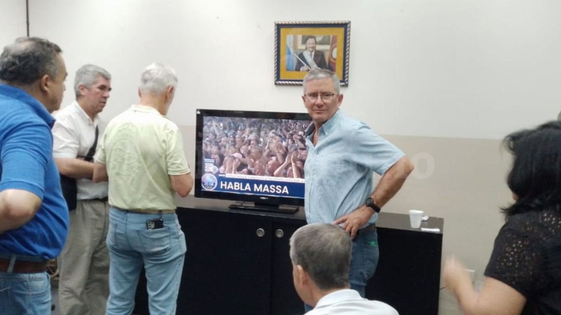 VIDEO. Balotaje. En un PJ desierto, Amat dijo que Milei "necesita de todos" para lograr un buen gobierno