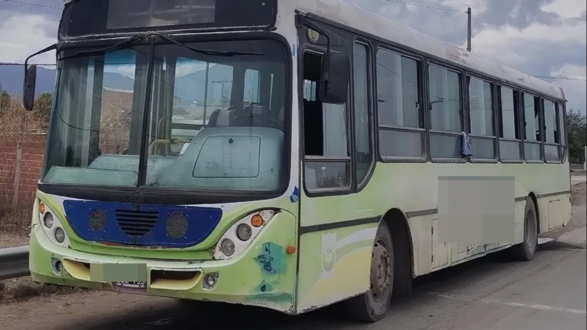 Un irresponsable total: manejaba alcoholizado un colectivo en el que viajaban menores
