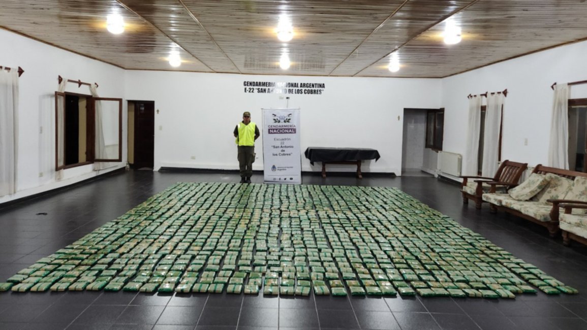  Secuestro de cerca de 260 neumáticos y 315 kilos de hojas de coca