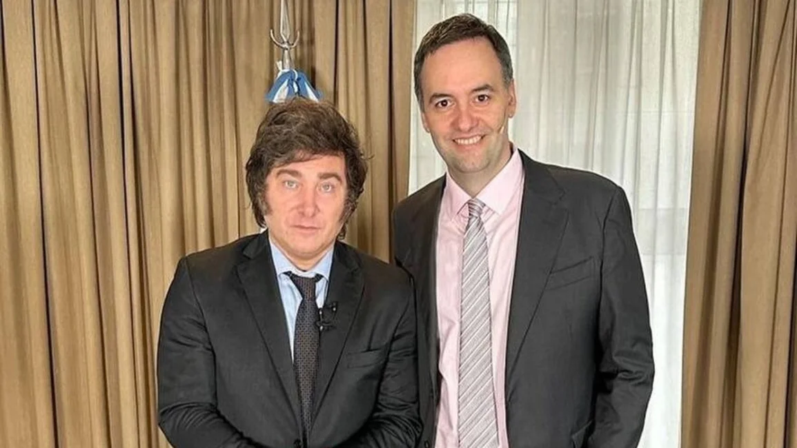 El economista y periodista Manuel Adorni será el vocero de Javier Milei