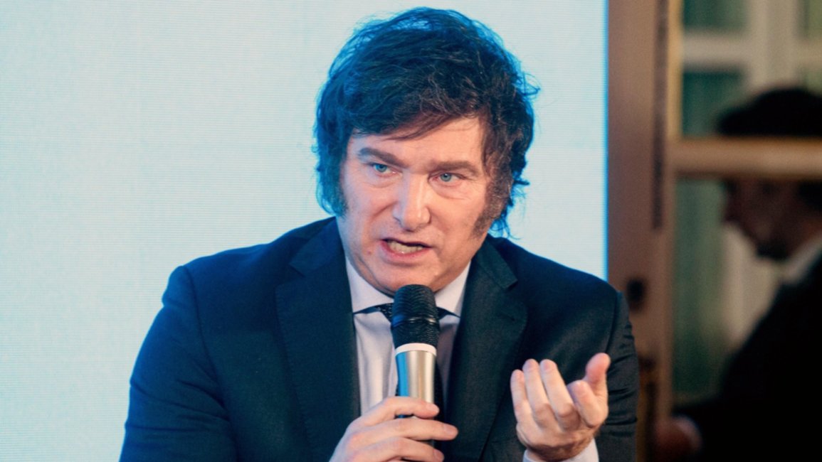  Milei dijo que habrá "estanflación" y que auxiliará a los "caídos" que genere