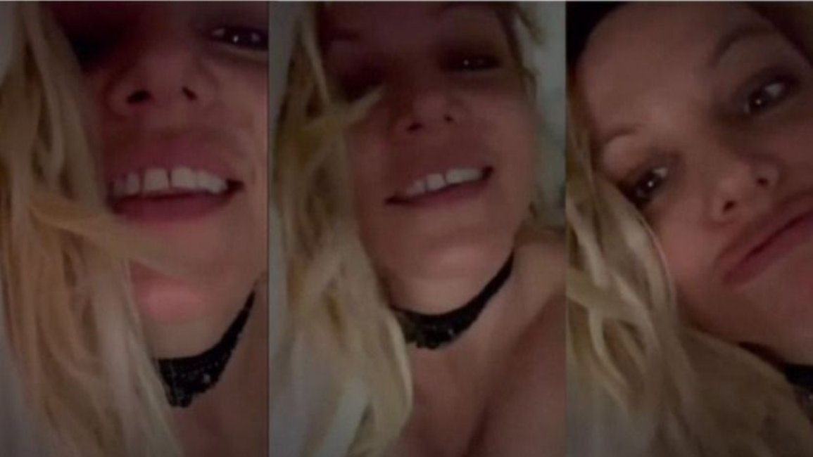 Preocupación por la salud mental de Britney Spears: publicó un video desnuda en su cama