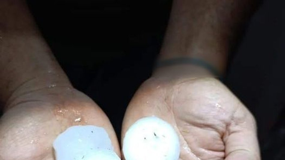 VIDEOS. Temporal en Salta: granizó en la zona rural de Cafayate y se inundó parte del Valle de Lerma