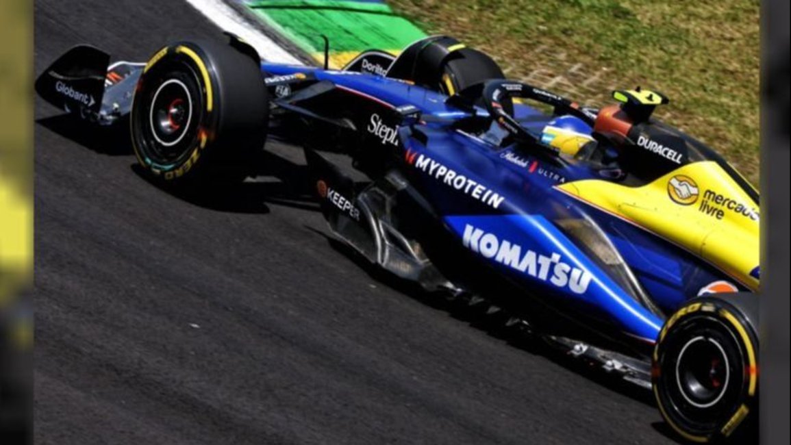 Colapinto finalizó décimotercero en la prueba libre del Gran Premio de Brasil