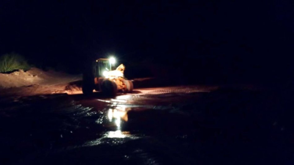 Vialidad despejó los cortes en las rutas 68 y 40, tras el temporal en los Valles Calchaquíes