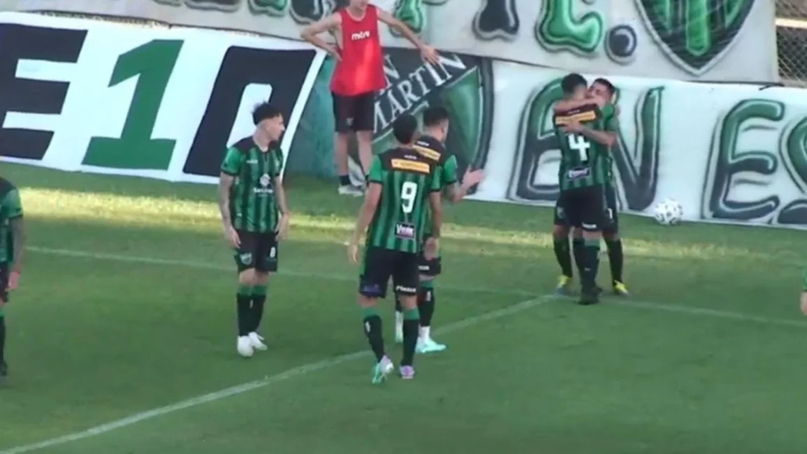 Gimnasia y Tiro perdió con San Martín de San Juan y quedó eliminado en la Primera Nacional