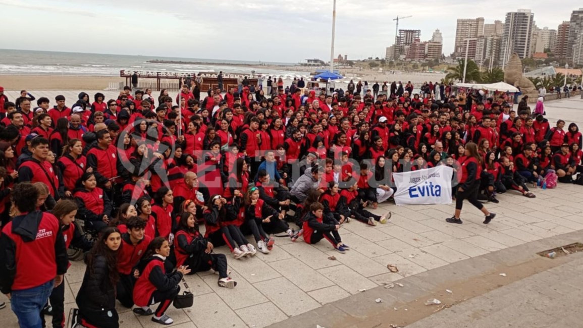 VIDEO. La delegación salteña ya está en Mar del Plata para competir en los Juegos Evita