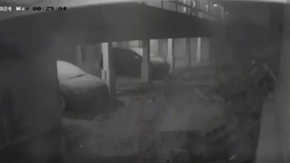 VIDEO. Así fue el momento del derrumbe del hotel Dubrovnik en Villa Gesell