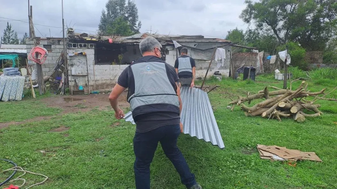 El Gobierno asiste a familias afectadas por las lluvias en Orán, Mosconi, Campo Quijano y Tartagal