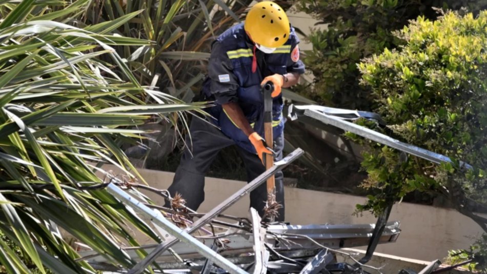Derrumbe en Villa Gesell: encontraron otros tres cuerpos