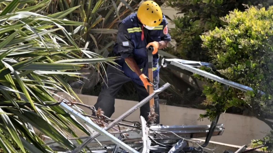 Derrumbe en Villa Gesell: encontraron otros tres cuerpos