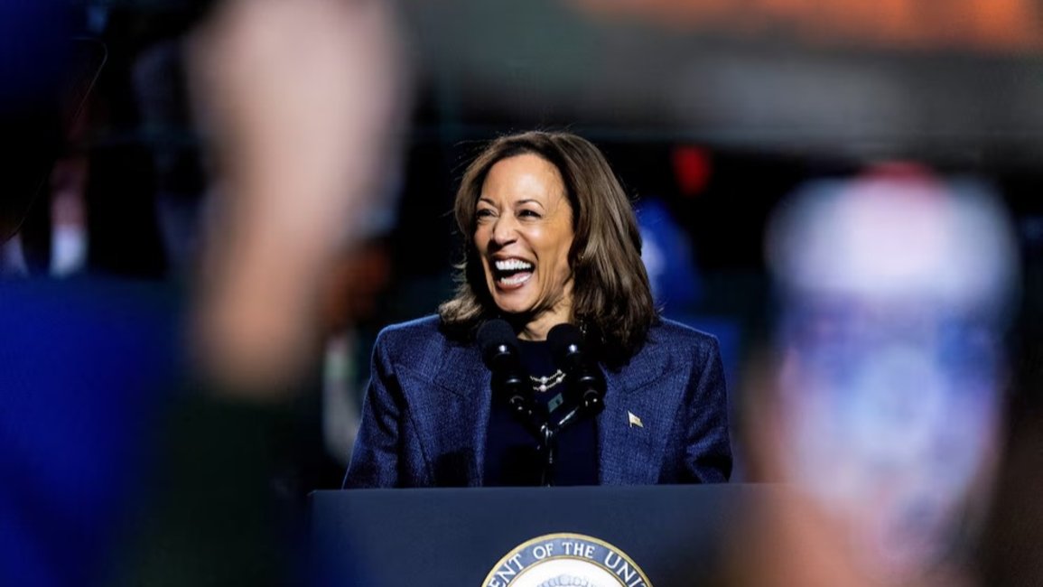 Kamala Harris pospone su discurso tras unos resultados en clara desventaja frente a Trump