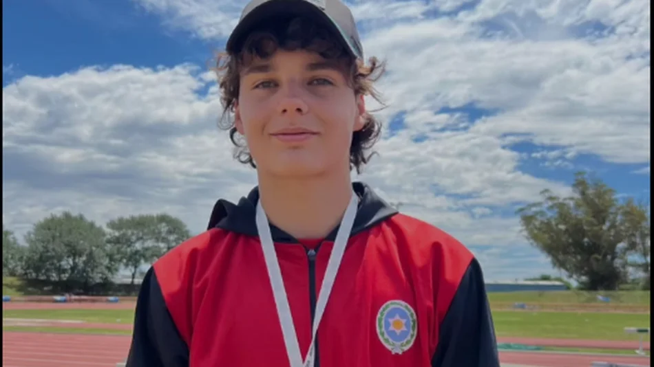 Juegos Evita: Segundo Cuéllar ganó una medalla de plata para Salta en atletismo