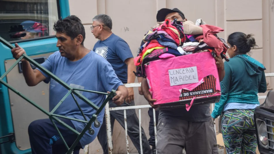 Incendio en el Mercado San Miguel: los puesteros ingresaron a rescatar todo lo que pudieron y hay pérdidas totales